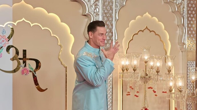 john cena ambani's wedding