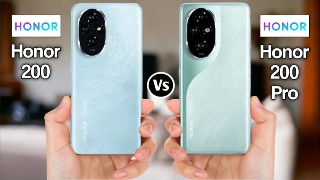 Honor 200 And 200 Pro Diff